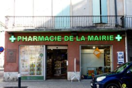 Enseignes Pharmacie De La Mairie Cavaillon Lettres Decoupees PVC LED Croix De Pharmacie LED 12 272x182, Gambus Enseignes