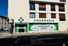 Enseignes Pharmacie Du Mistral Cavaillon Bandeau Lettres Decoupees PVC LED 4 272x182, Gambus Enseignes