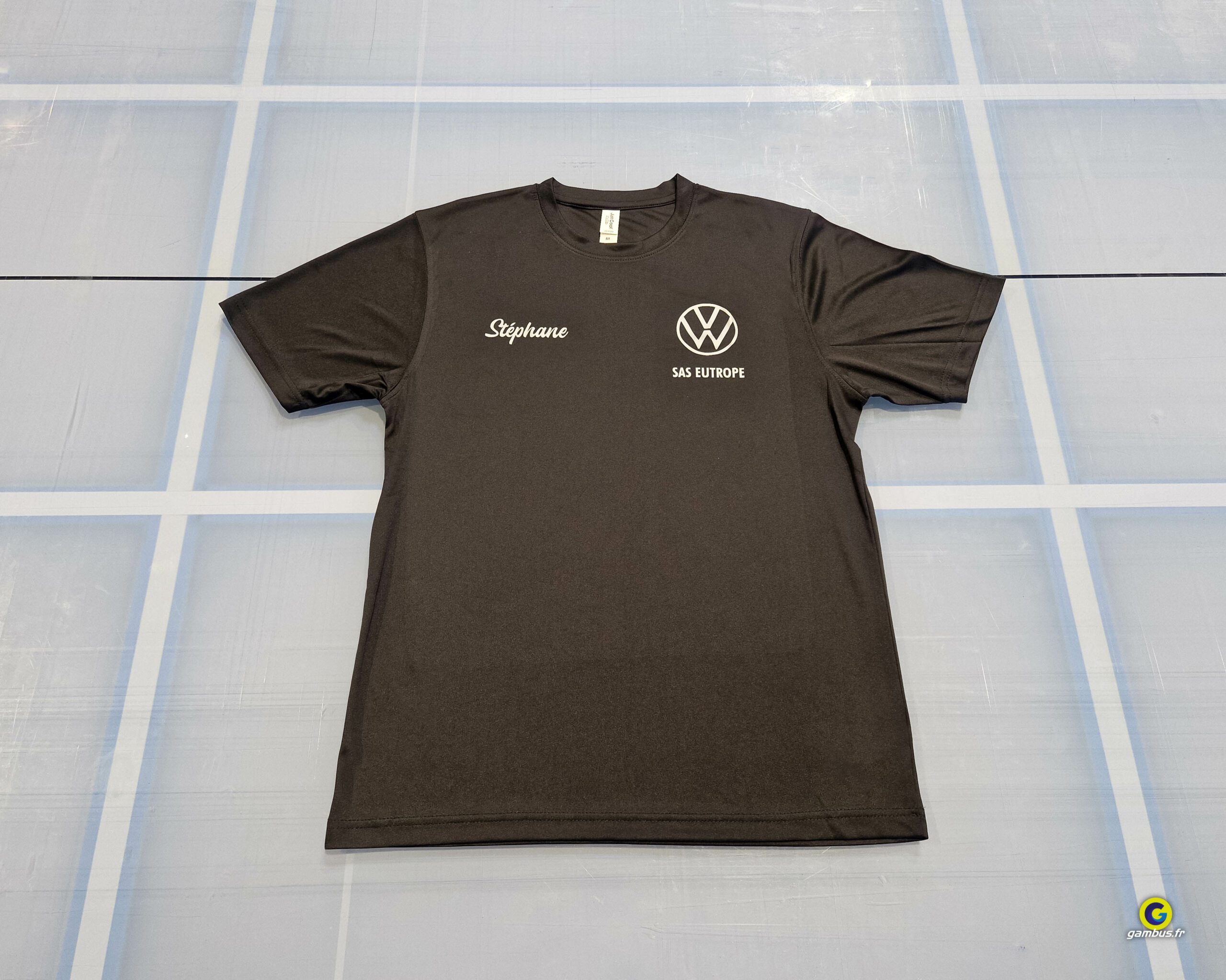 Textile Flocage Flex T Shirt Sport SAS Eutrope Volkswagen 1 Scaled, Gambus Enseignes