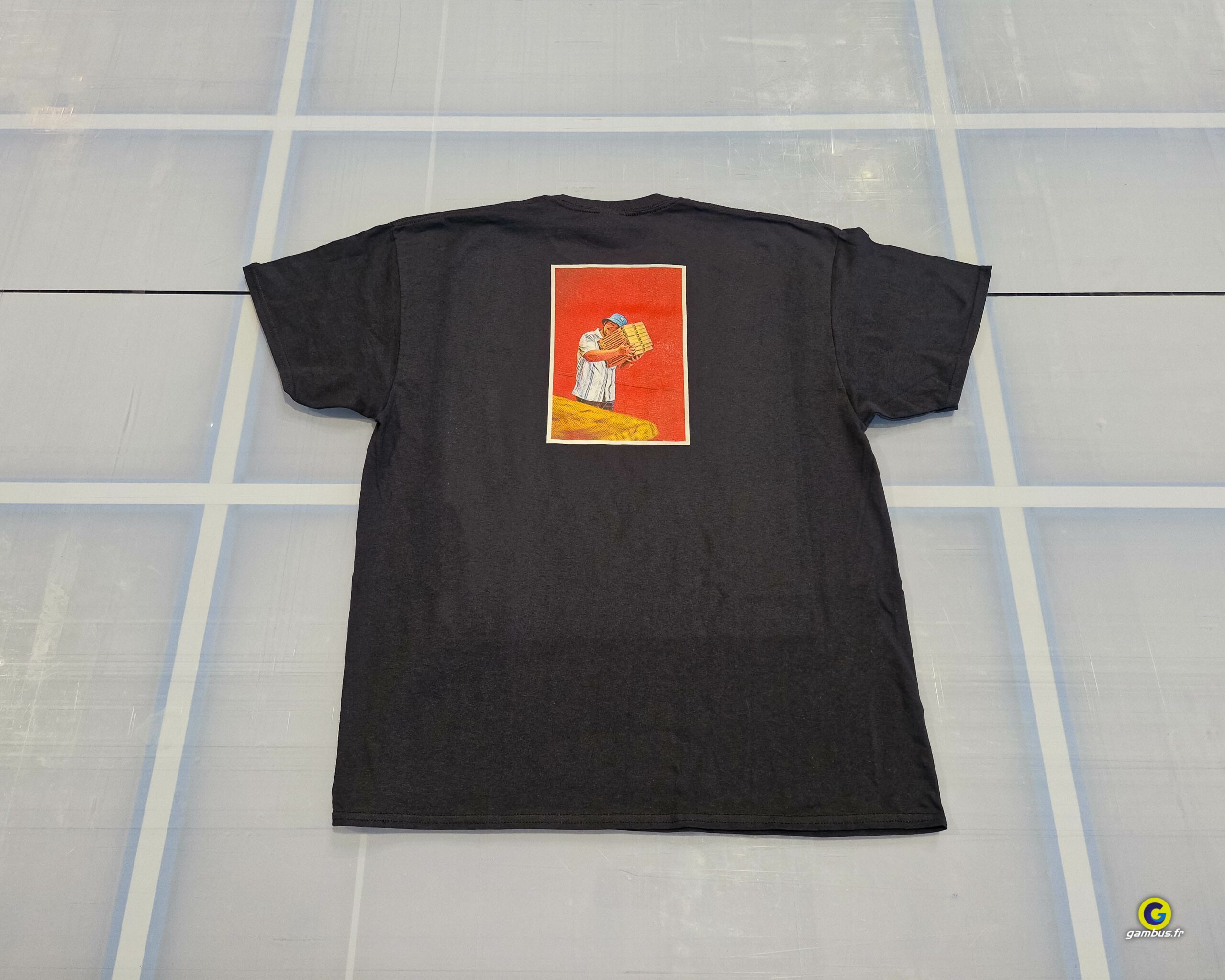 Textile Impression T Shirts Livreur Rouge Casa Della Pizza 2 Scaled, Gambus Enseignes